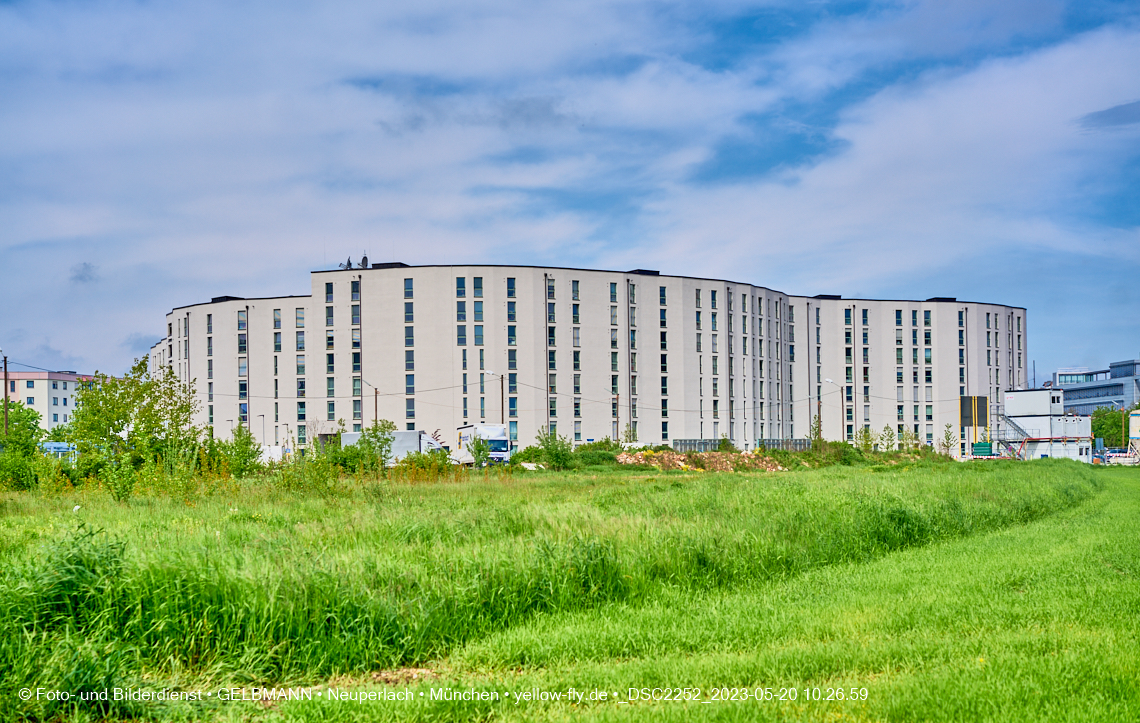 20.05.2023 - REVO Boardinghaus und Hochgarage in Neuperlach